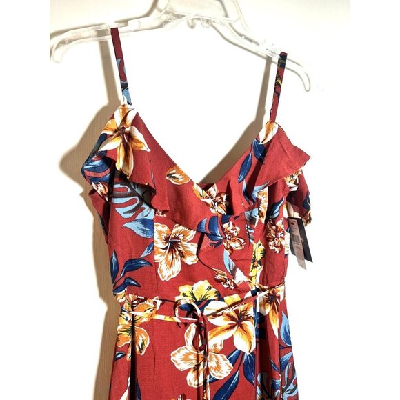 Boho Floral Hi Low Dress size XS NWT - Picture 2 of 10